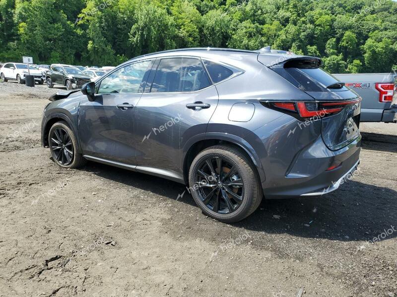 LEXUS NX 450H LU 2024 gray  hybrid engine JTJKKCFZ7R2035238 photo #3