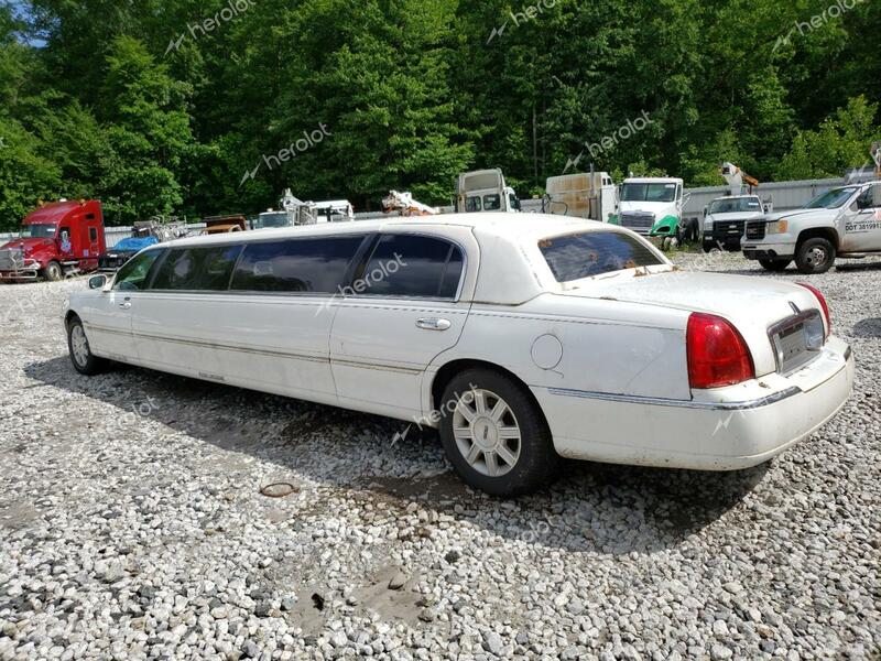 LINCOLN TOWN CAR E 2008 white limousin gas 2L1FM88W78X640786 photo #3