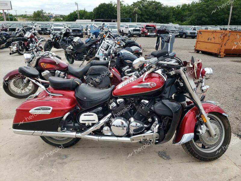 YAMAHA ROYAL STAR 2007 red  gas JYAVP18E97A005141 photo #1