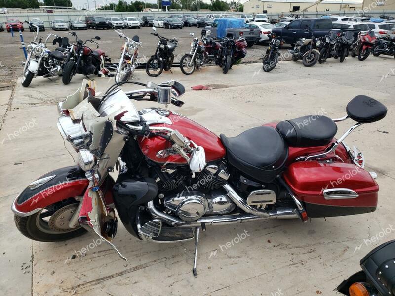 YAMAHA ROYAL STAR 2007 red  gas JYAVP18E97A005141 photo #4