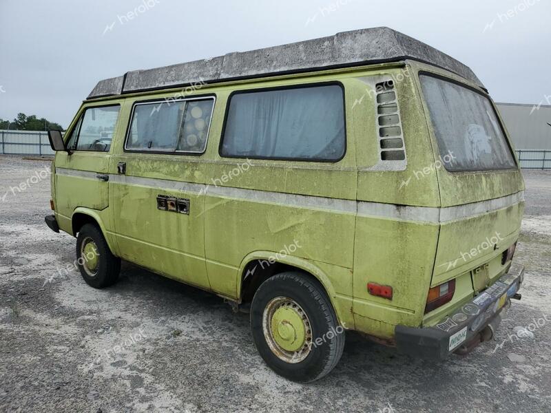 VOLKSWAGEN VANAGON 1980 yellow   25A0009134 photo #3