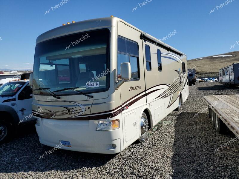 THMC MOTORHOME 2013 tan  diesel 4UZAAJDT9DCFF2459 photo #3