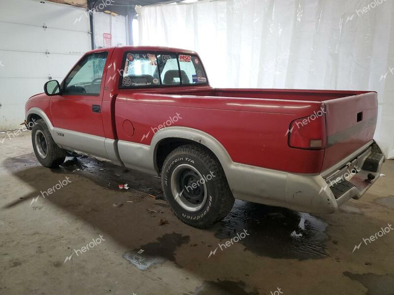 CHEVROLET S10 1994 two tone  gas 1GCCS14Z8RK135640 photo #3