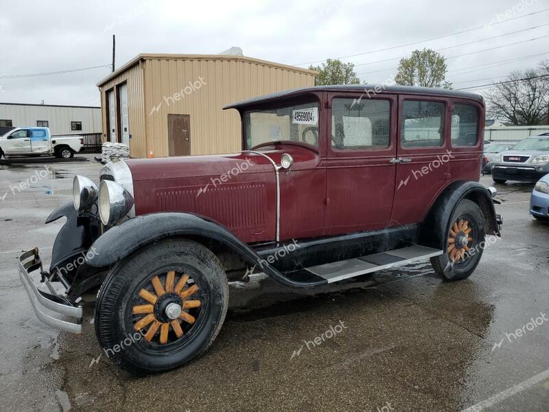 STUDEBAKER COMMANDER 1928 burgundy   4050343 photo #1