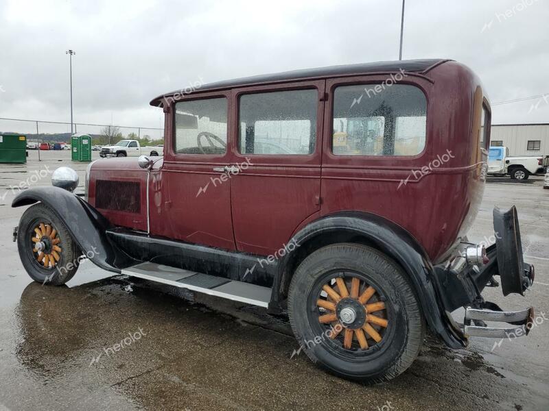 STUDEBAKER COMMANDER 1928 burgundy   4050343 photo #3