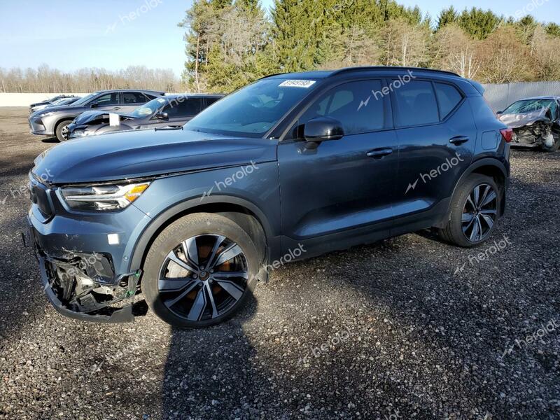 VOLVO XC40 P8 RE 2022 blue  electric YV4ED3UR2N2710028 photo #1