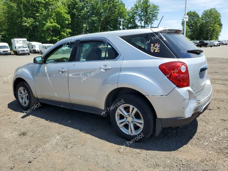 CHEVROLET EQUINOX LS 2015 silver 4dr spor flexible fuel 1GNFLEEK0FZ126847 photo #3