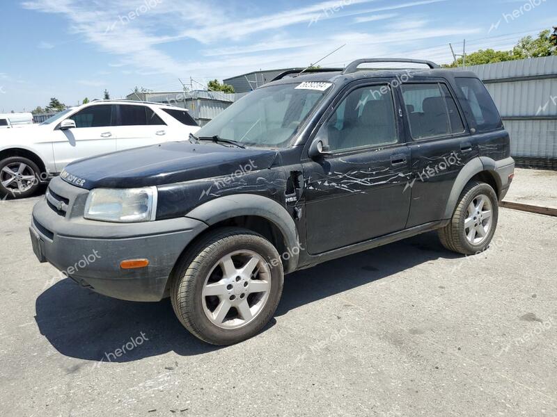 LAND ROVER FREELANDER 2003 black  gas SALNE22283A238235 photo #1