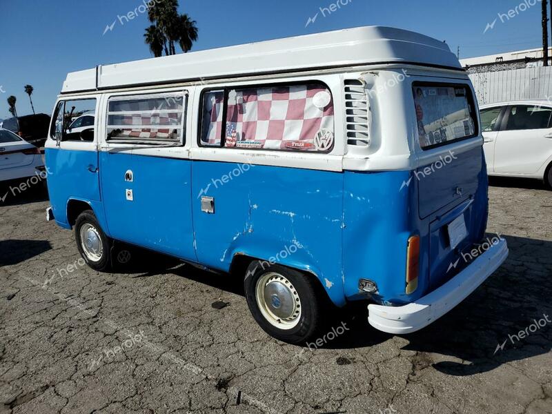 VOLKSWAGEN KOMBI CAMP 1978 blue   2382139224 photo #3