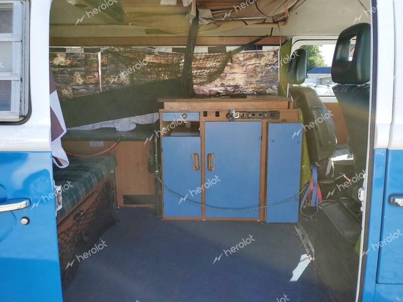 VOLKSWAGEN KOMBI CAMP 1978 blue   2382139224 photo #4