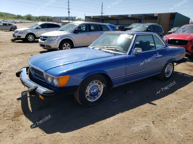 MERCEDES-BENZ 450 1975 blue   10704412023497 photo #1