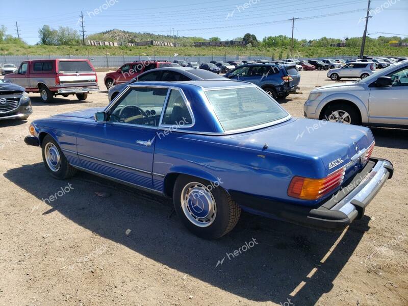 MERCEDES-BENZ 450 1975 blue   10704412023497 photo #3