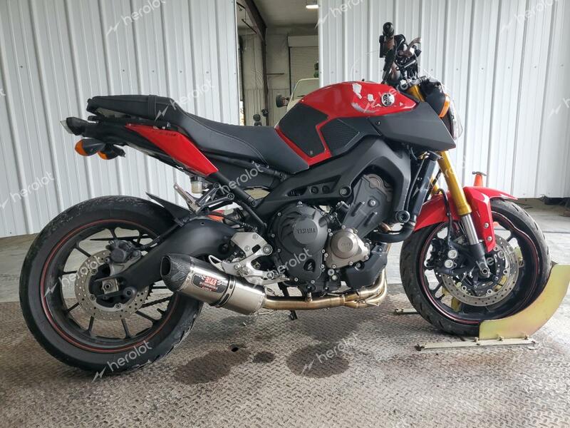 YAMAHA FZ09 2014 red road/str gas JYARN33E5EA002275 photo #1