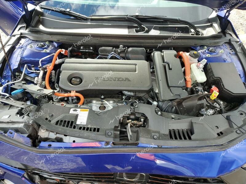 HONDA ACCORD HYB 2023 blue  hybrid engine 1HGCY2F53PA010192 photo #4