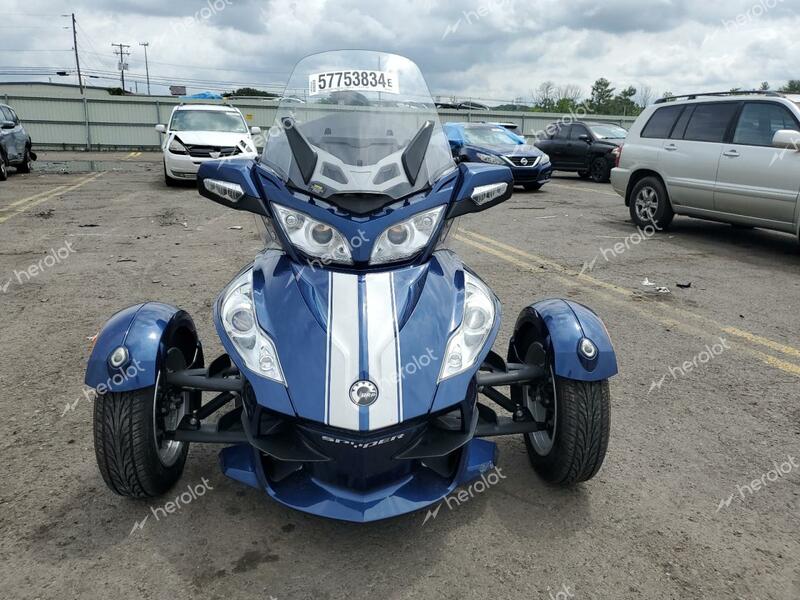 CAN SPYDER 2011 blue road/str gas 2BXJBKC17BV001323 photo #3