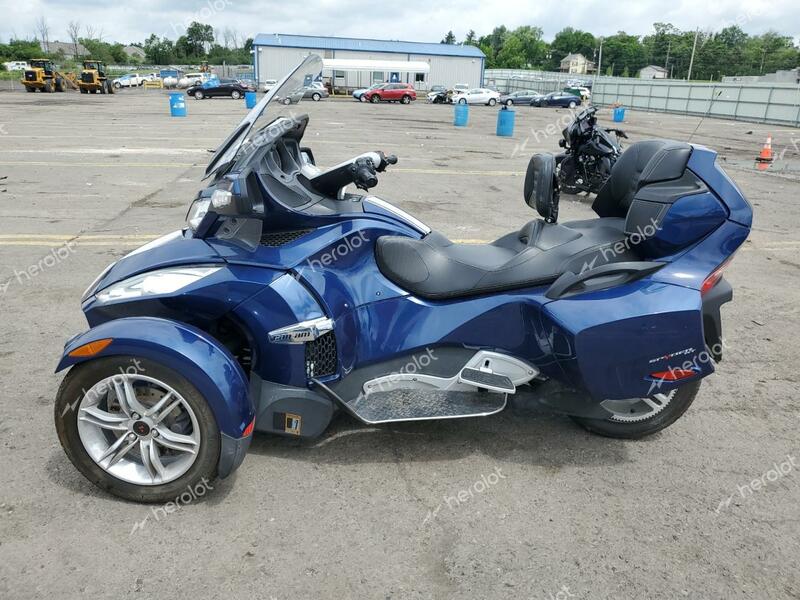 CAN SPYDER 2011 blue road/str gas 2BXJBKC17BV001323 photo #4