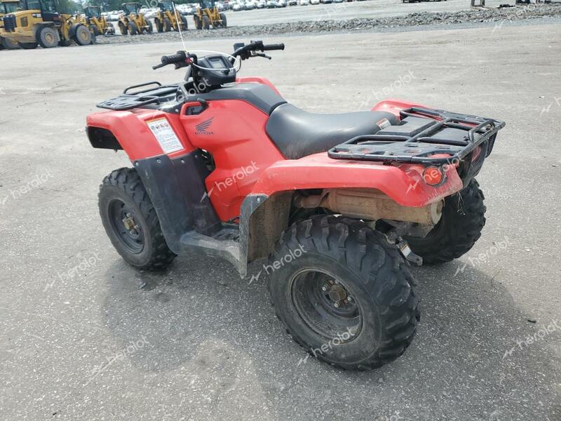 HONDA TRX420 FM 2020 red  gas 1HFTE40K4L4601597 photo #4