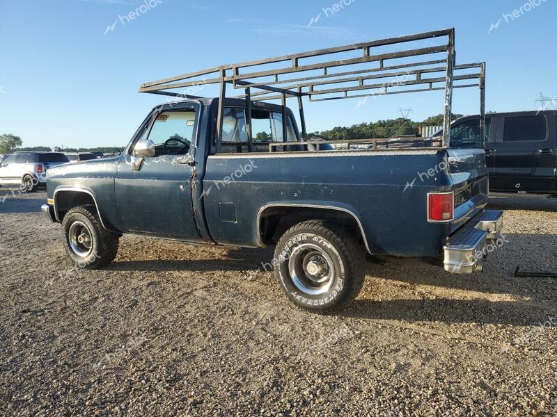 GMC K1500 1986 blue  gas 1GTEK14N6GJ532577 photo #3