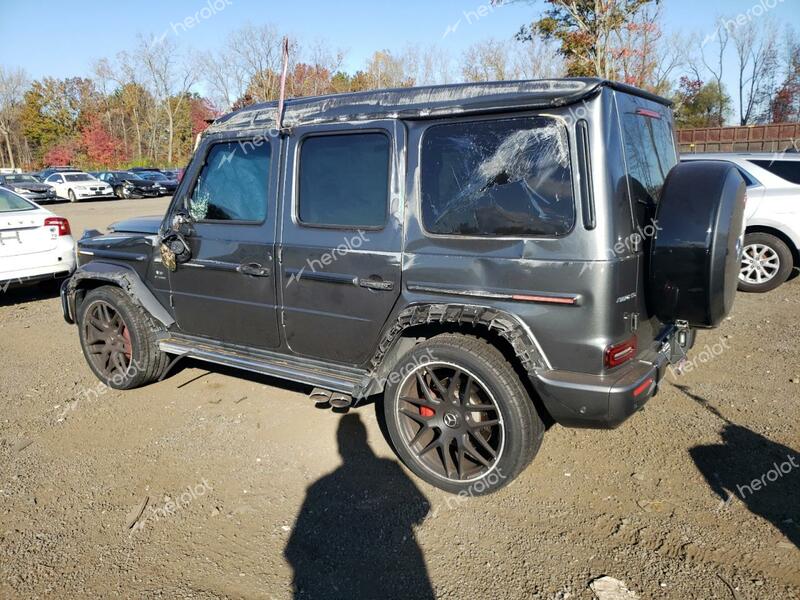 MERCEDES-BENZ G 63 AMG 2021 gray  gas W1NYC7HJ0MX397814 photo #3