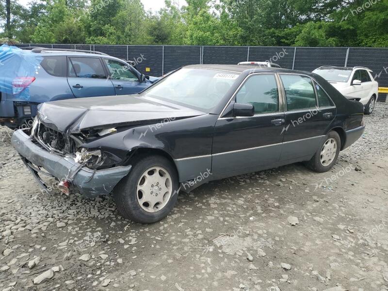 MERCEDES-BENZ 500 SEL 1993 black  gas WDBGA51E7PA100375 photo #1