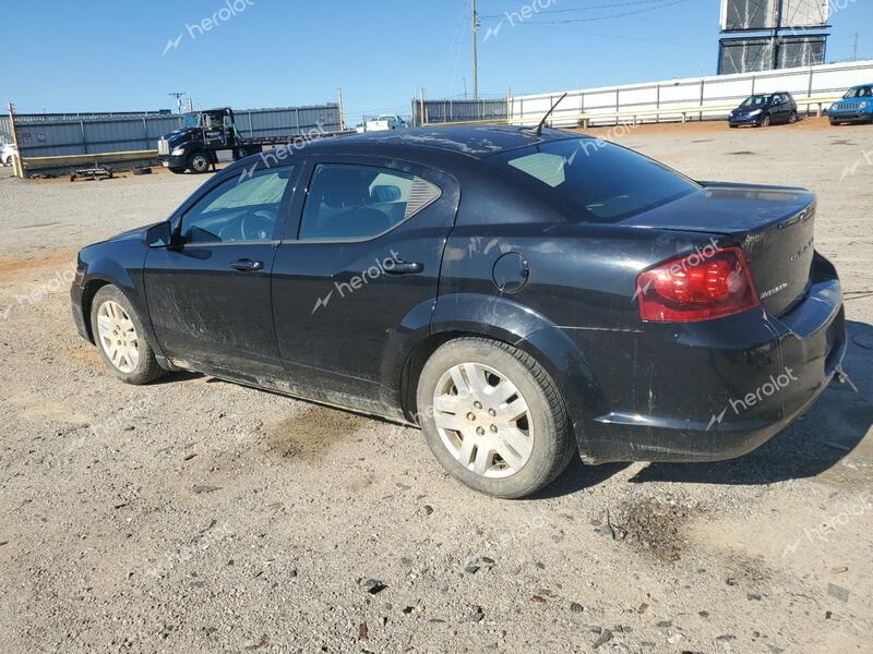 DODGE AVENGER SE 2014 black sedan 4d gas 1C3CDZAB8EN187962 photo #3