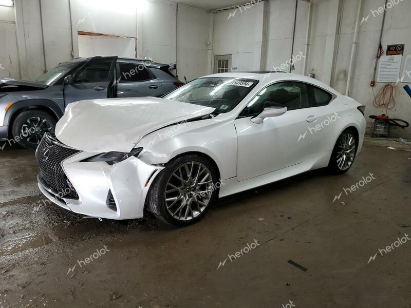 LEXUS RC 350 BAS 2022 white  gas JTHDZ5BC0N5025338 photo #1