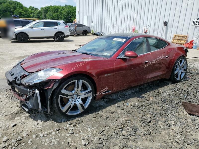 FISKER AUTOMOTIVE KARMA SPOR 2012 burgundy  hybrid engine YH4K14AA4CA001189 photo #1