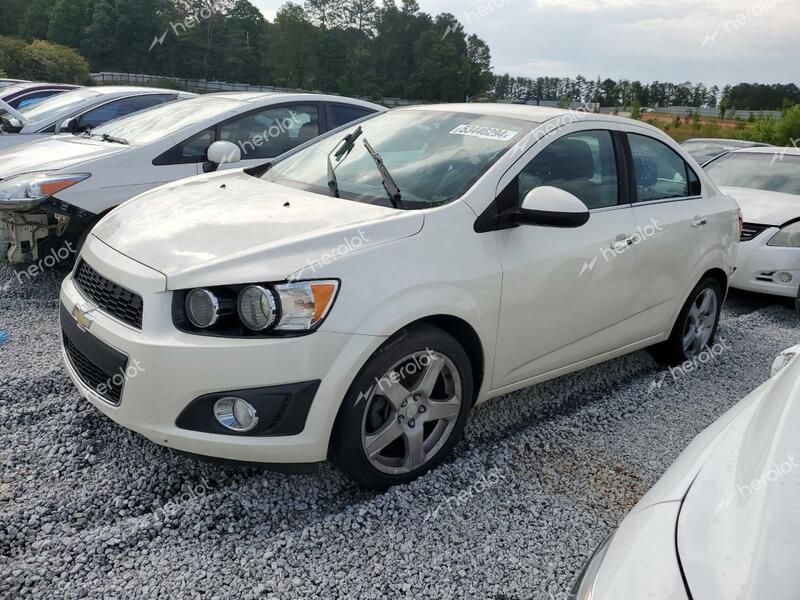 CHEVROLET SONIC LTZ 2016 white sedan 4d gas 1G1JE5SB7G4133965 photo #1