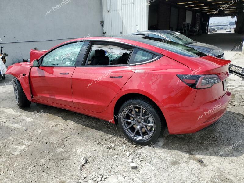 TESLA MODEL 3 2023 red  electric 5YJ3E1EA2PF447737 photo #3