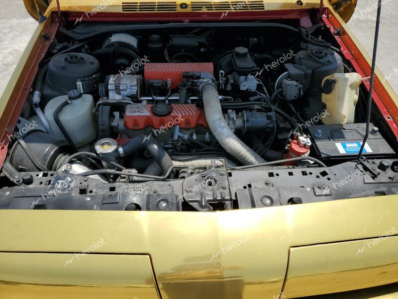 PONTIAC SUNBIRD GT 1988 gold converti gas 1G2JU31M3J7549278 photo #4