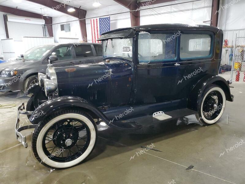 FORD MODEL A 1929 blue   A2536650 photo #1