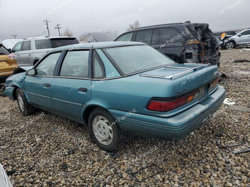 FORD TEMPO GL 1993 green  gas 2FAPP36U3PB100498 photo #3