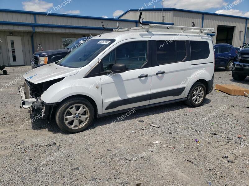 FORD TRANSIT CO 2018 white  gas NM0GS9E7XJ1363093 photo #1