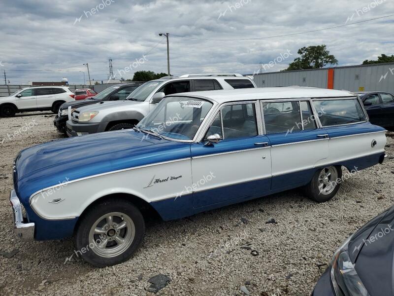 FORD FALCON 1961 blue   1R22U175384 photo #1