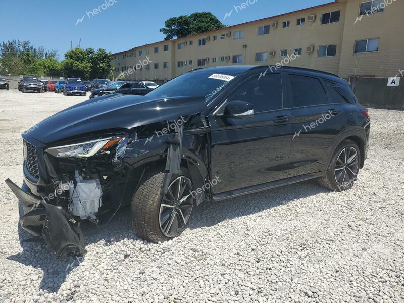 INFINITI QX50 SPORT 2023 black  gas 3PCAJ5FB0PF115250 photo #1