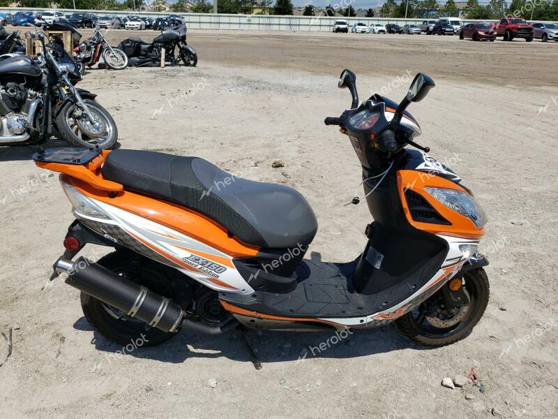 ZHNG MOPED 2021 orange   L5YTCKPV0M1135473 photo #1