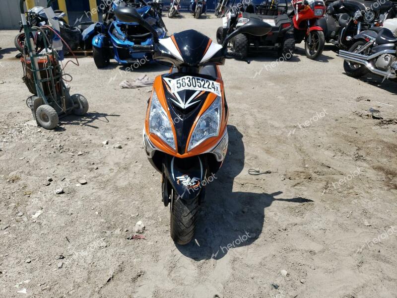 ZHNG MOPED 2021 orange   L5YTCKPV0M1135473 photo #3