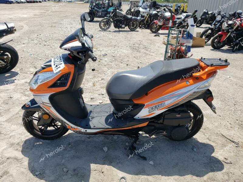 ZHNG MOPED 2021 orange   L5YTCKPV0M1135473 photo #4