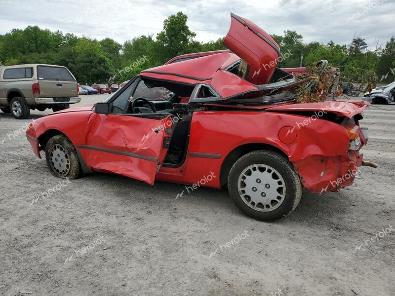 MERCURY CAPRI 1992 red  gas 6MPCT01Z6N8600704 photo #3