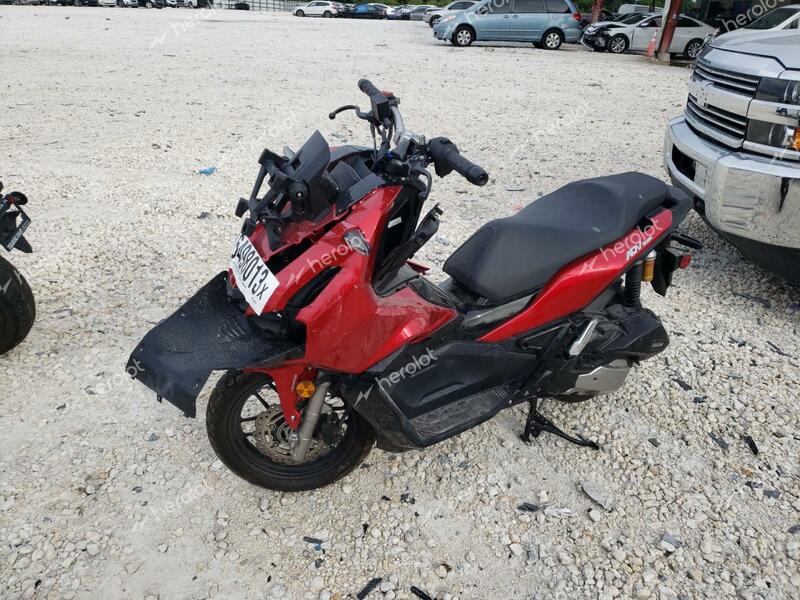 HONDA ADV150 A 2023 red  gas MLHKF3853P5200289 photo #3