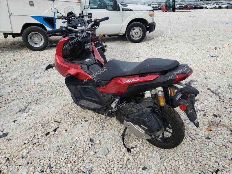 HONDA ADV150 A 2023 red  gas MLHKF3853P5200289 photo #4