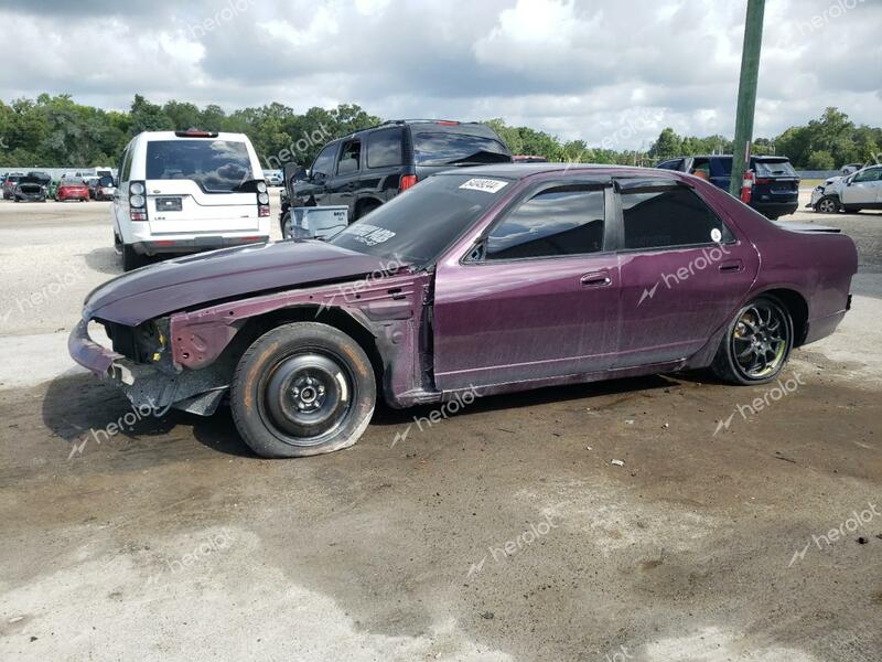 NISSAN SKYLINE 1993 purple   ER33004832 photo #1