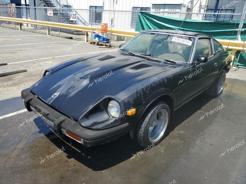 DATSUN 280ZX 1981 black hatchbac gas JN1HZ04S8BX265704 photo #1