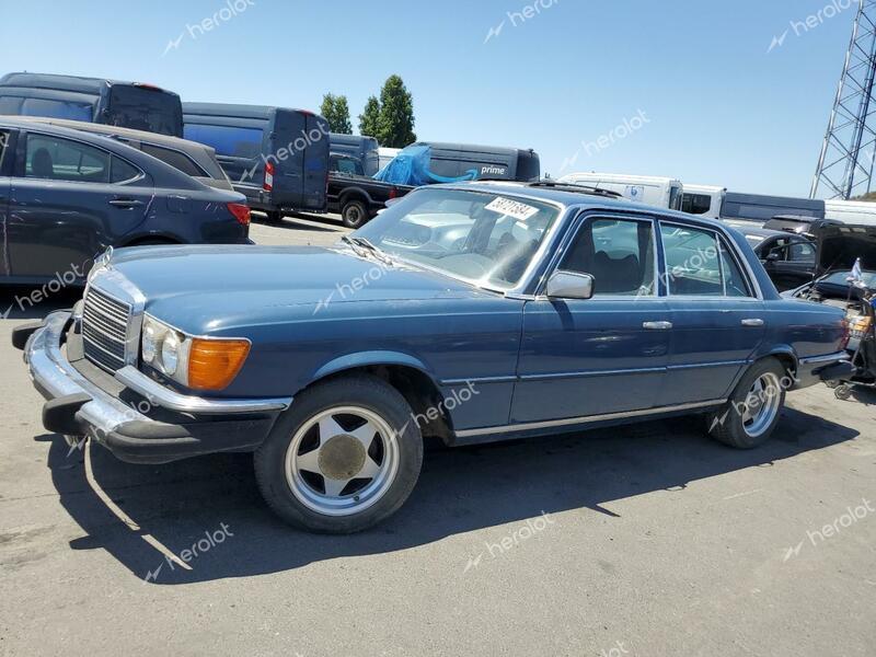 MERCEDES-BENZ 450 SEL 1974 blue   11603212020163 photo #1