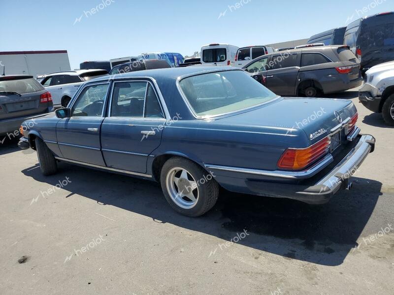 MERCEDES-BENZ 450 SEL 1974 blue   11603212020163 photo #3