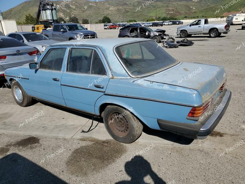 MERCEDES-BENZ 240D 1980 blue   WDB12312312168526 photo #3