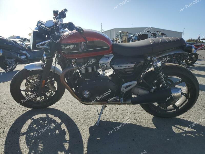 TRIUMPH MOTORCYCLE SPEED TWIN 2019 two tone  gas SMTD54HF9KT936754 photo #4