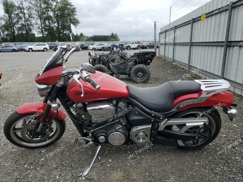 YAMAHA XV1700 PC 2002 red road/str gas JYAVP14E42A003487 photo #4