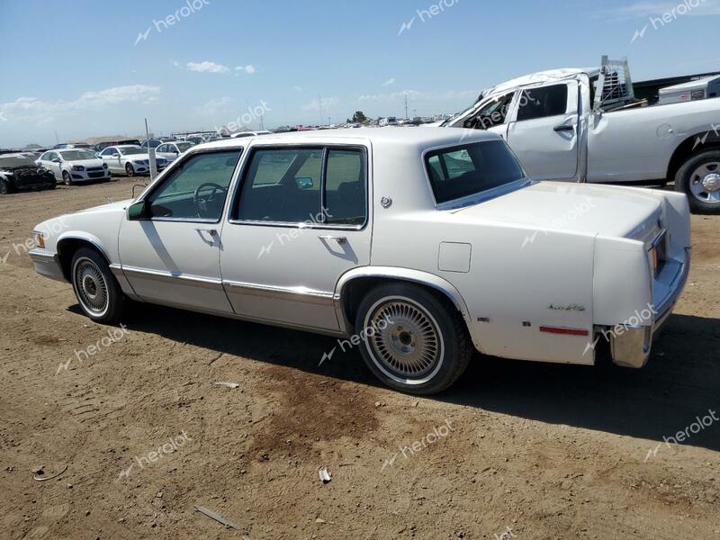 CADILLAC DEVILLE 1991 white  gas 1G6CD53B0M4253235 photo #3