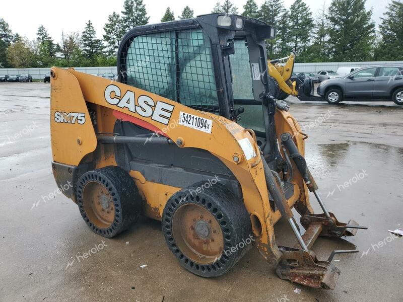 CASE SKID STEER 2019 orange   JAFSR175CKM472685 photo #1